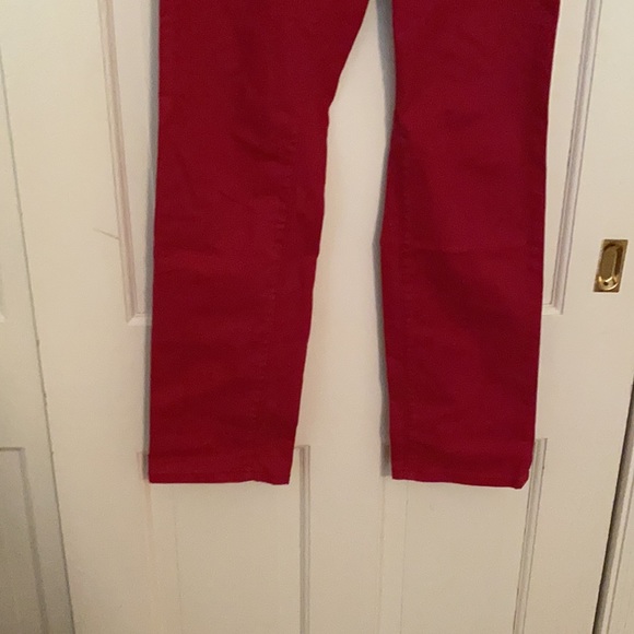 Pink Curvy Straight Pant LOFT - Picture 2 of 9